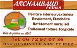 Archambaud Fabien-peintre décorateur - SAINT-HILAIRE-DE-RIEZ