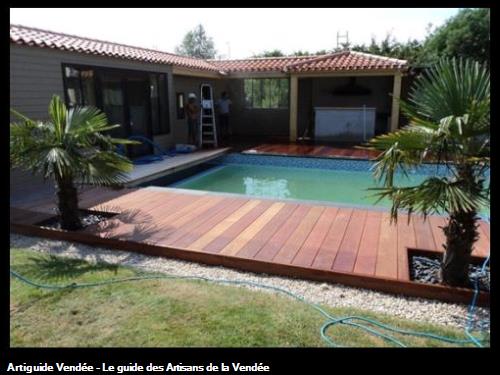 piscine bois vendee